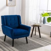 Blue Velvet Chair Macy s