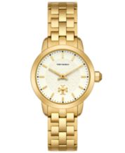 Braided Knot Watch, Gold-Tone Stainless Steel/Ivory, 28 x 45 MM : Women's  Designer Strap Watches