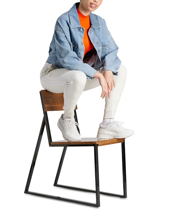 adidas Women's 3Stripe Cotton Fleece Sweatpant Jogger Macy's