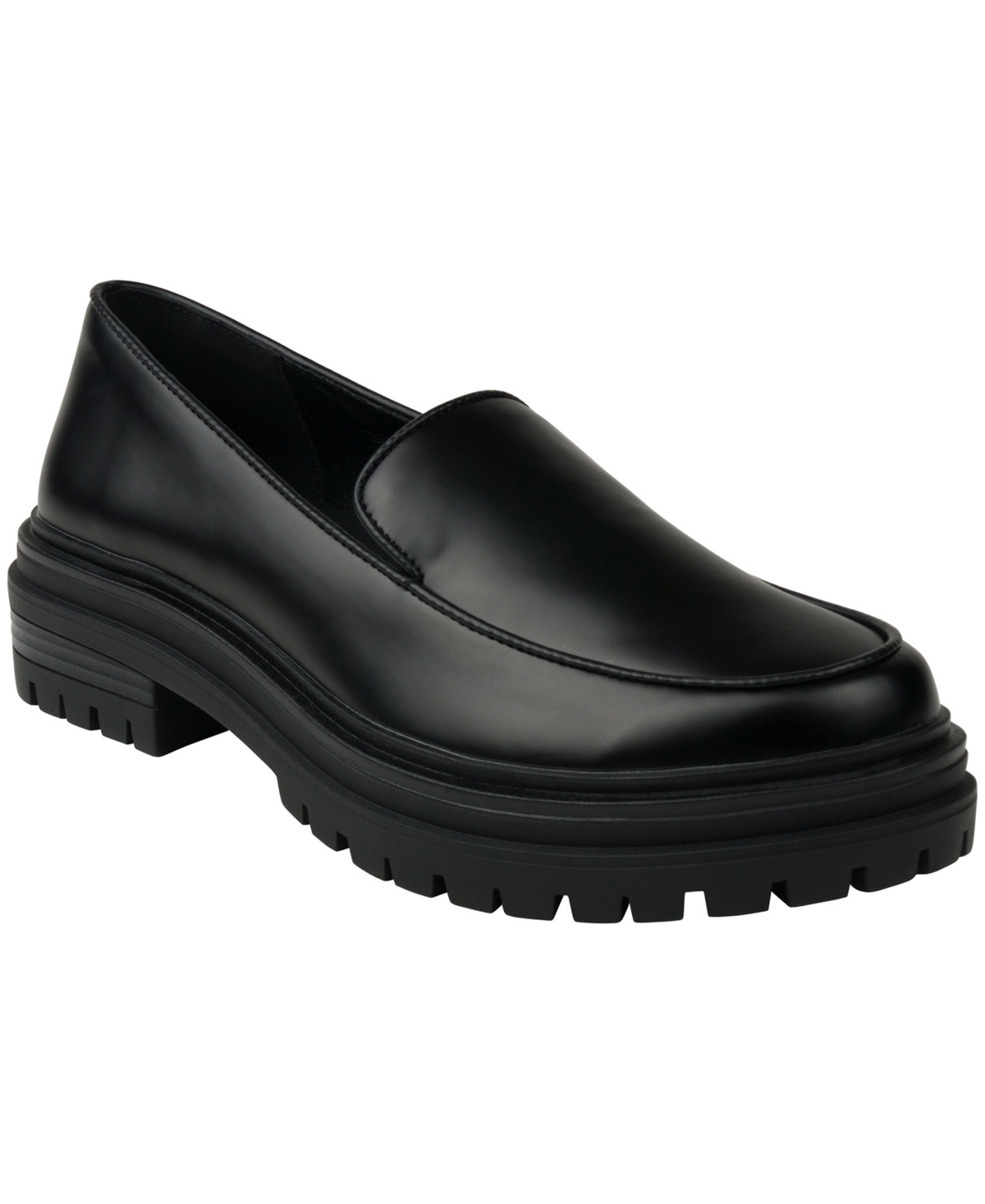 Gc Shoes Women's Morgan Slip-on Lug Sole Loafers In Black
