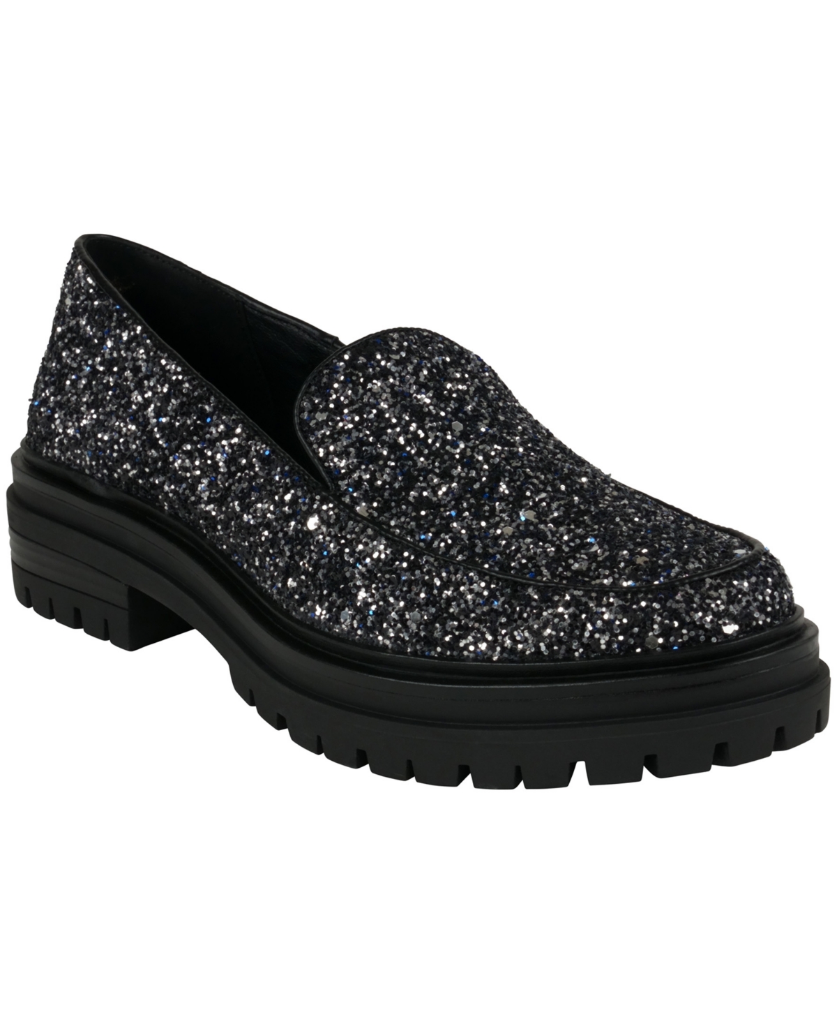 Gc Shoes Women's Morgan Slip-on Lug Sole Loafers In Glitter