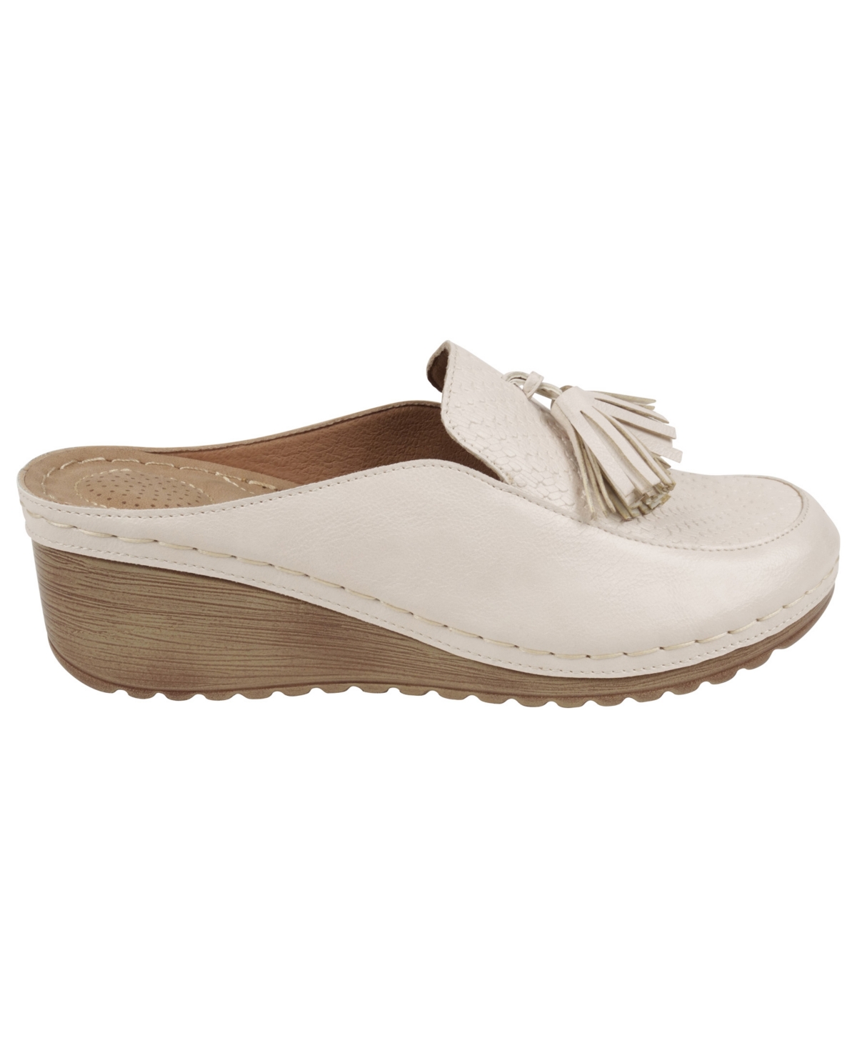 Gc Shoes Women's Dacey Tassel Wedge Mules