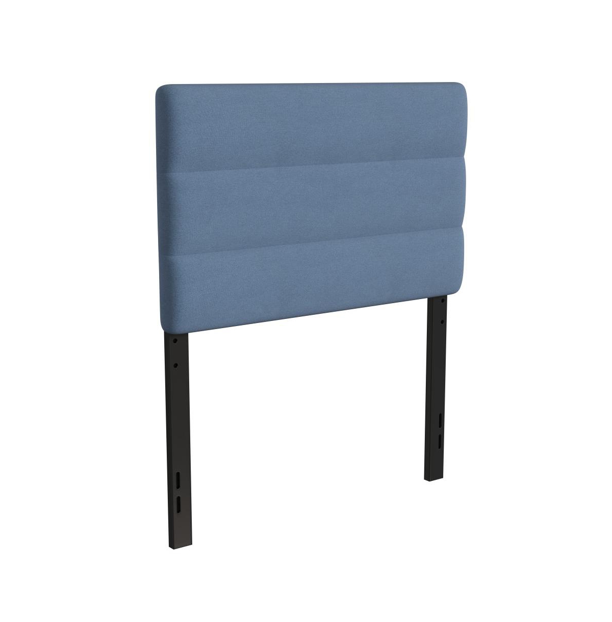 Merrick Lane Coppola Headboard With Tufted Upholstery And Powder Coated Metal Frame