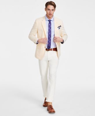 Men's Modern-Fit Seersucker Blazer