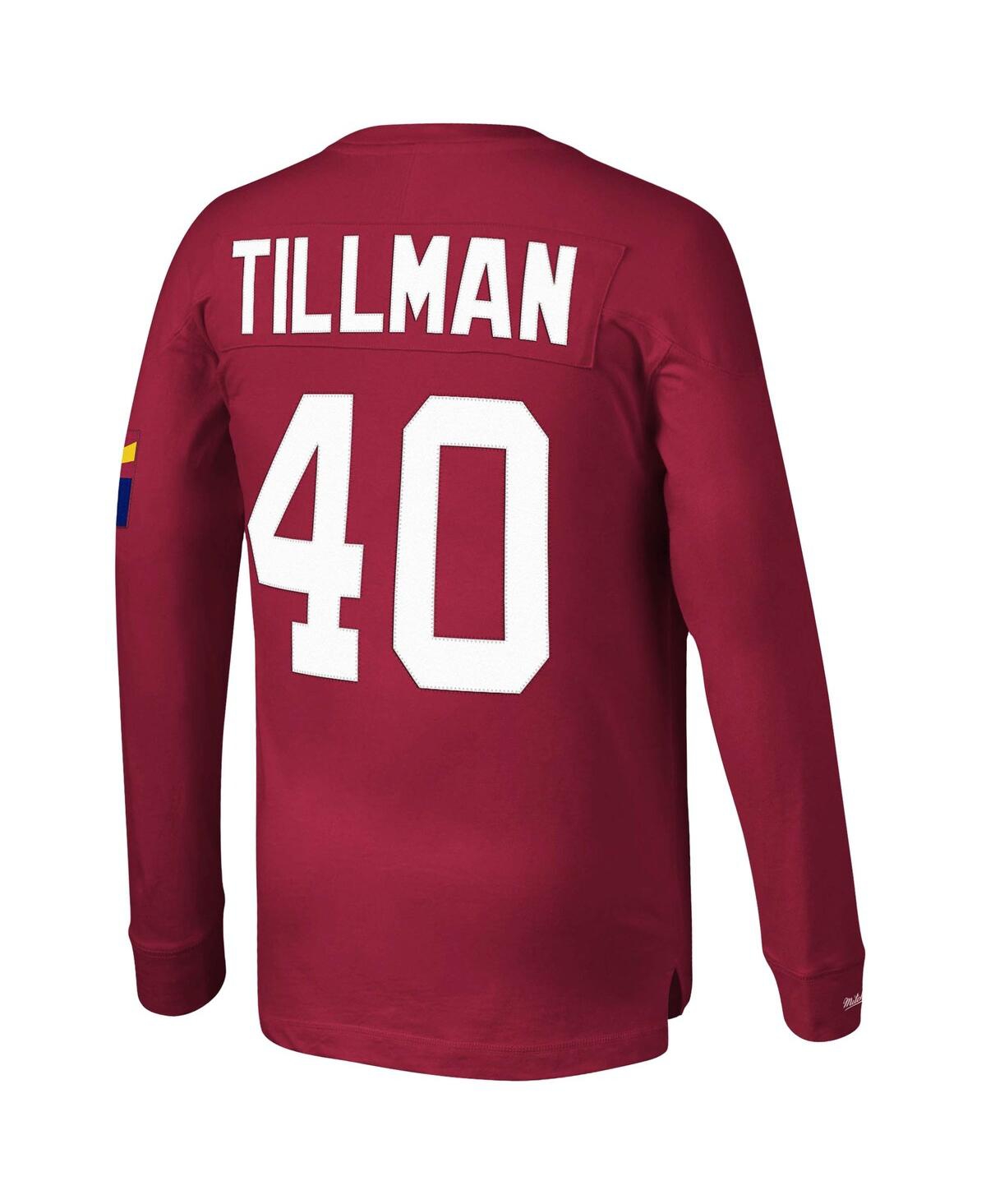Mitchell & Ness Pat Tillman Cardinal Arizona Cardinals Throwback Retired Player Name & Number Long S In Cardinal