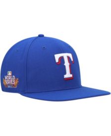 Texas Rangers Mitchell & Ness Hometown Snapback Hat - White/Royal