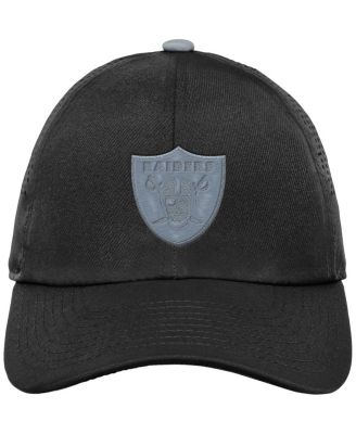 Big Boys and Girls Black Las Vegas Raiders Tailgate Adjustable Hat