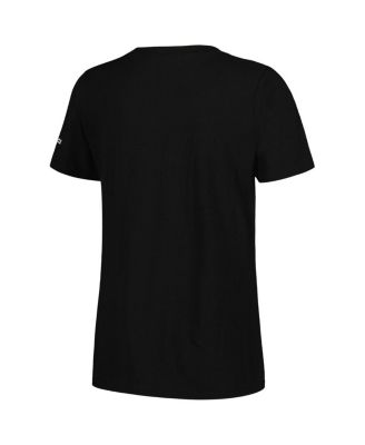 Women's Black One Piece Straw Hat Crew Graphic T-shirt