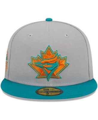 Men's Gray, Teal Toronto Blue Jays 59FIFTY Fitted Hat