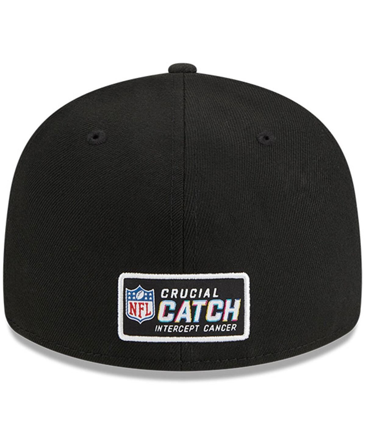 New Era Black Tampa Bay Buccaneers 2023 Nfl Crucial Catch Low Profile 59fifty Fitted Hat In Black