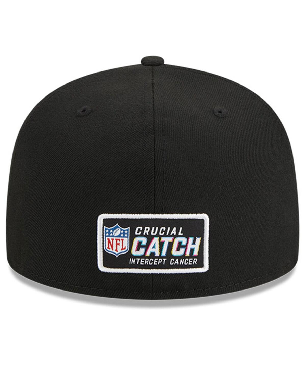 Men's New EraDenver Broncos 2023 Nfl Crucial Catch 59FIFTY Fitted Hat - Black