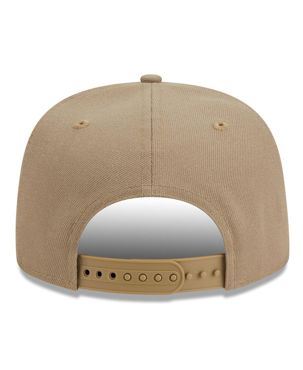 Men's New EraCincinnati Bengals Golfer Snapback Hat - Tan