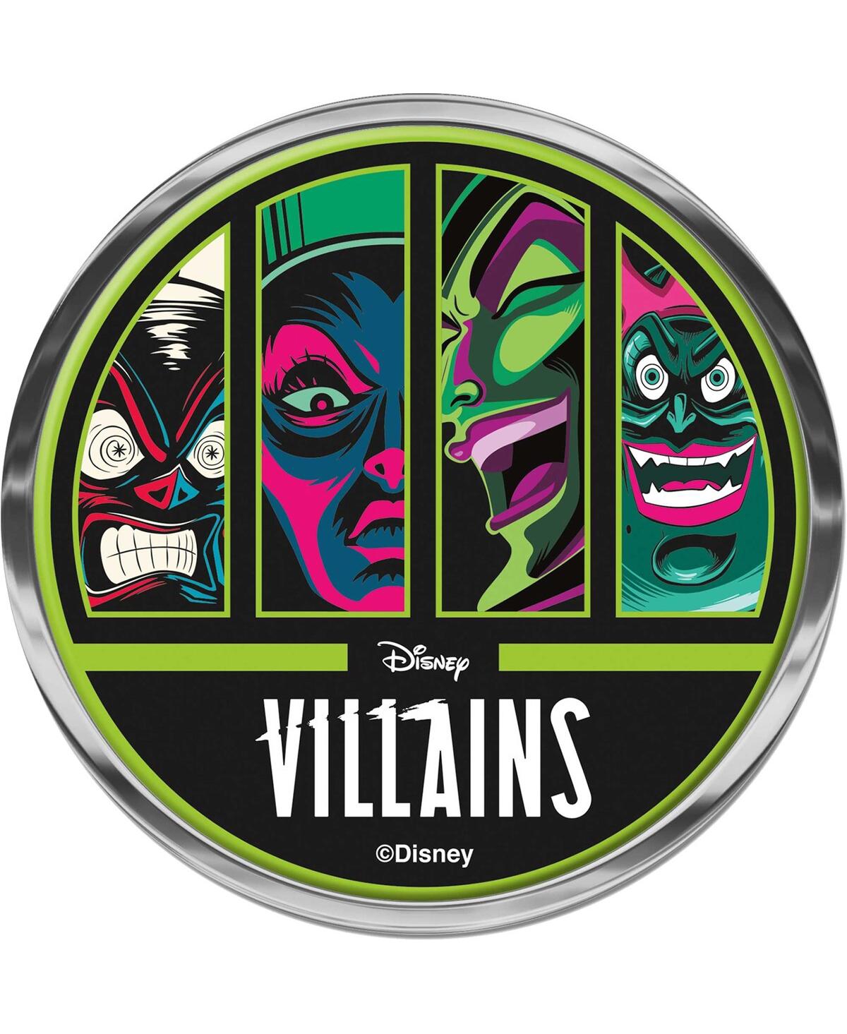Wincraft Disney Villains Round Chrome Auto Emblem In Multi