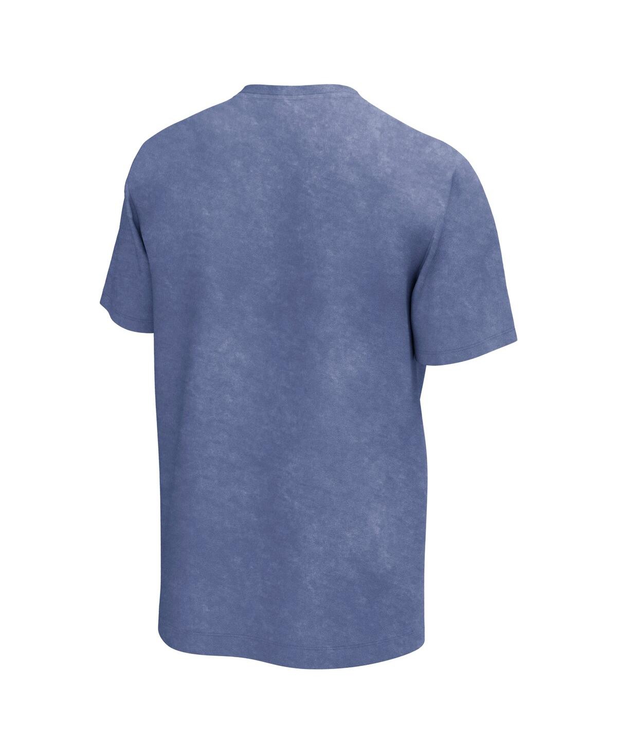 Shop Philcos Men's Blue Janis Joplin Squares Washed Graphic T-shirt