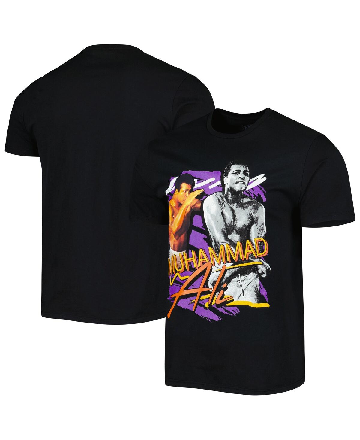 Men's and Women's Black Muhammad Ali Graphic T-shirt - Black