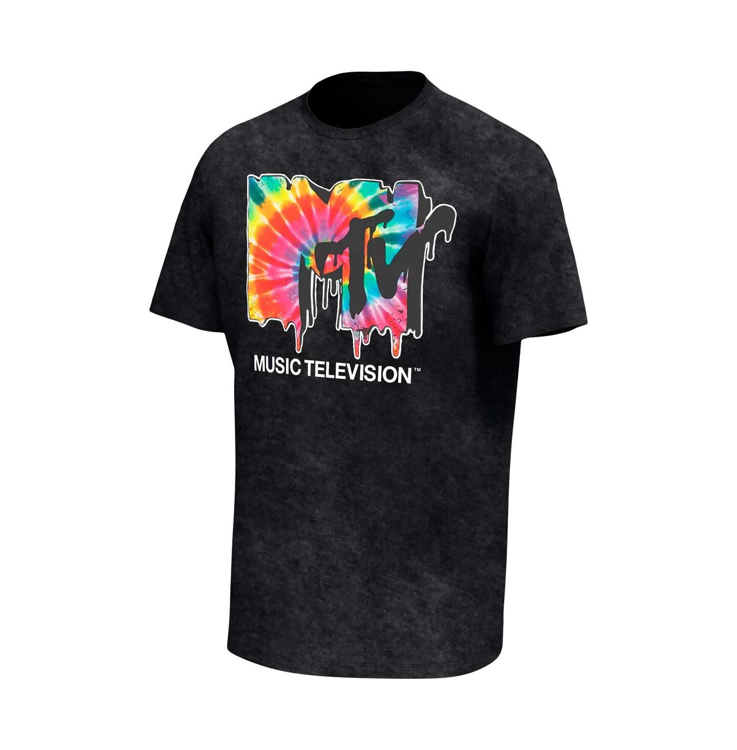 Мужская футболка Philcos Black MTV Washed Color Logo — фото 2