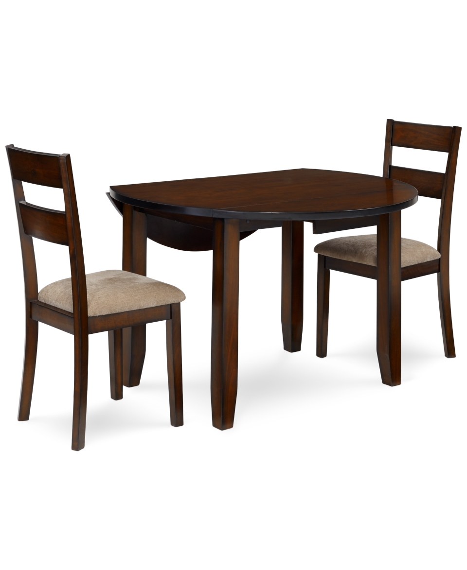 Branton Round 3 Piece Set, Table & 2 Chairs   Furniture