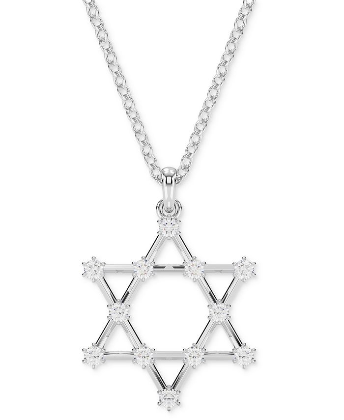 Macy's swarovski necklace hot sale
