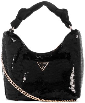 GUESS - Velina Small Satin Sequined Hobo