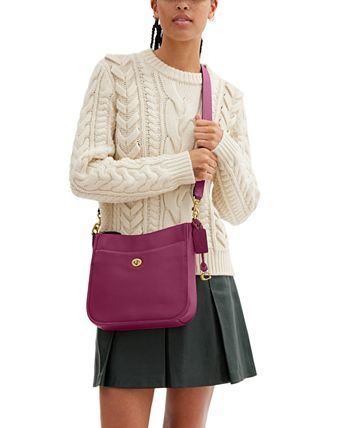 COACH Pebble Leather Chaise Crossbody Macy s