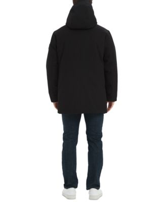 Men's Calvary Twill Hooded Car Coat