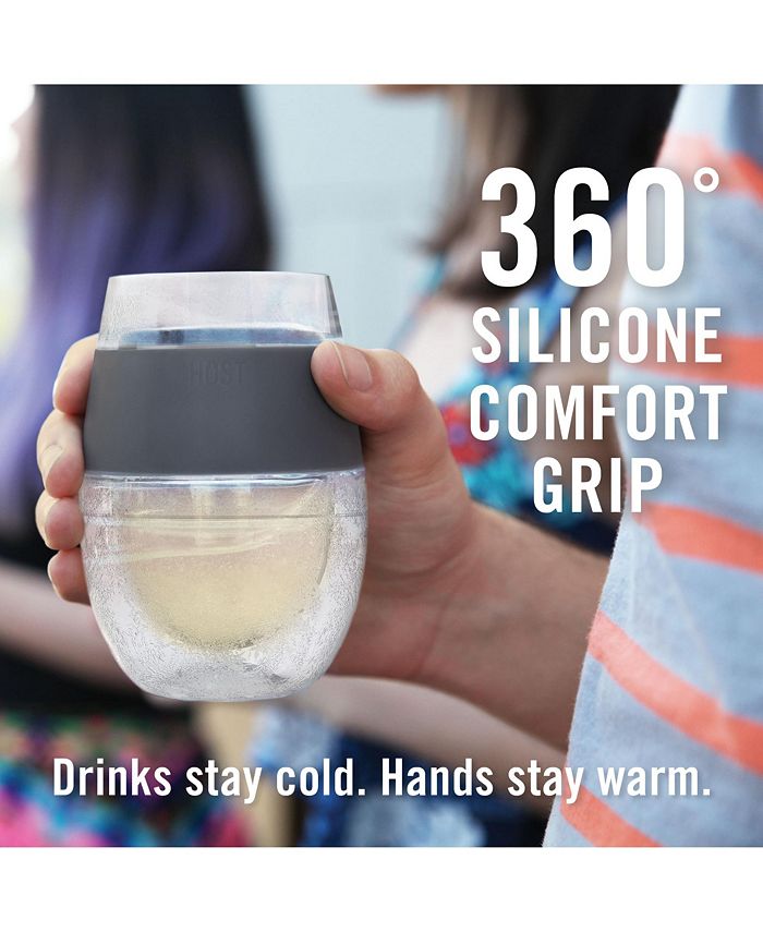 HOST Wine Freeze Cooling Cup in Wood Single Macy's