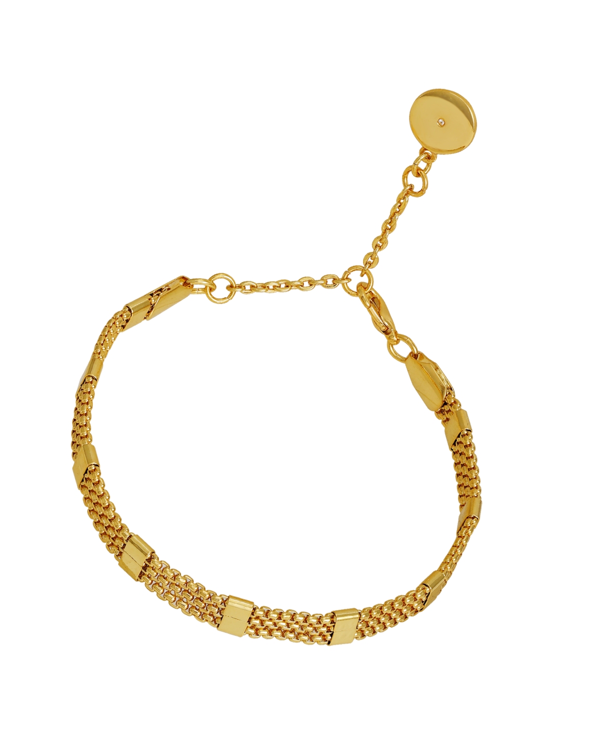 Vince Camuto Gold-tone Box Chain Bracelet, 7.5" + 2" Extender
