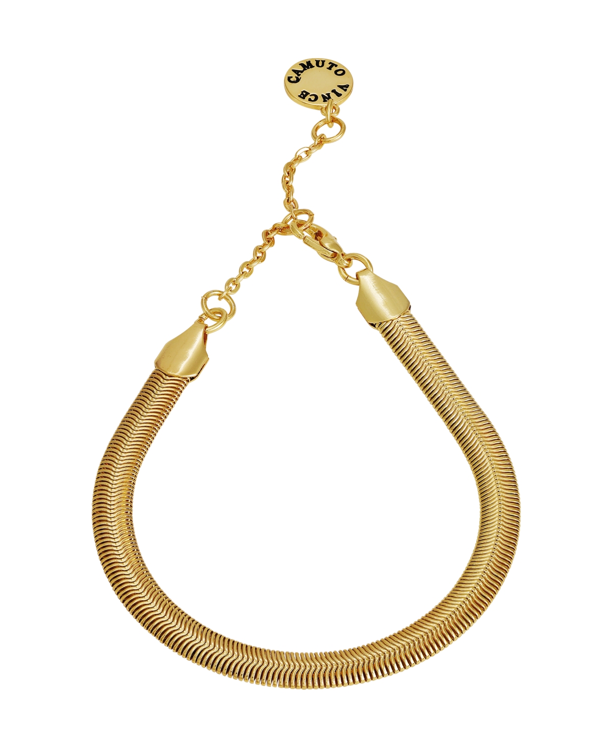 Vince Camuto Gold-tone Snake Chain Bracelet, 7.5" + 2" Extender
