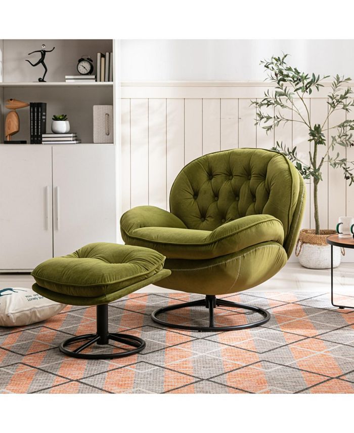 Macy's chair and ottoman deals
