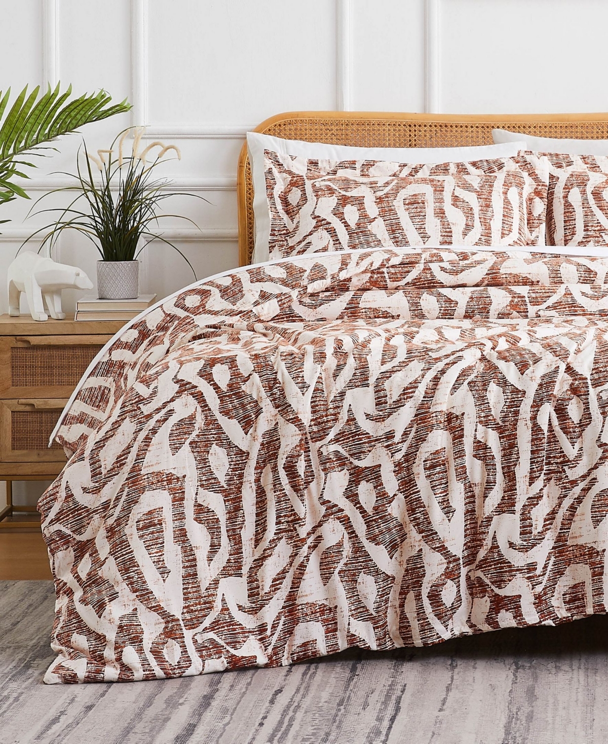 Southshore Fine Linens Khari Microfiber Piece Duvet Cover Set