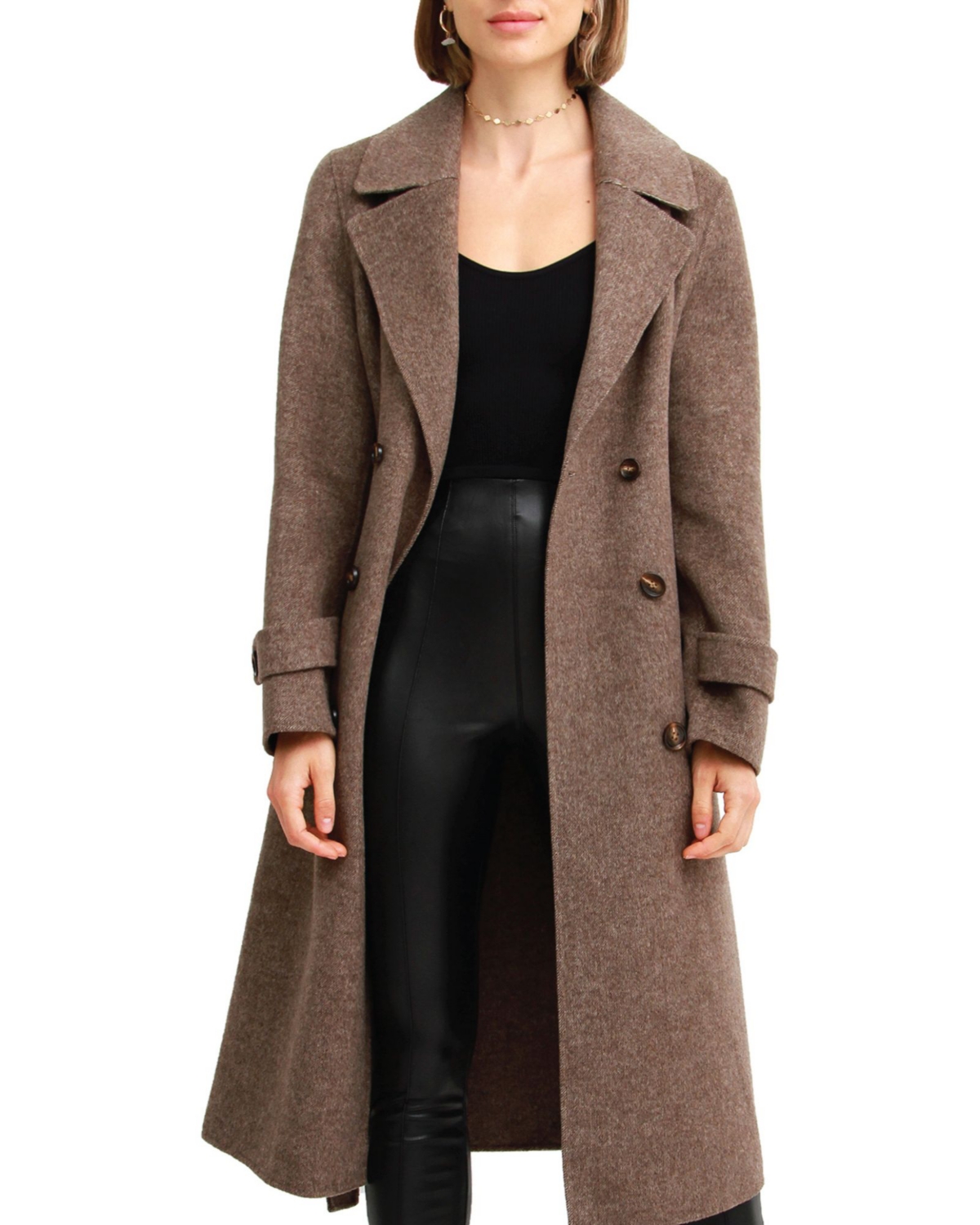 Belle & Bloom Women's Front Runner Belted Coat