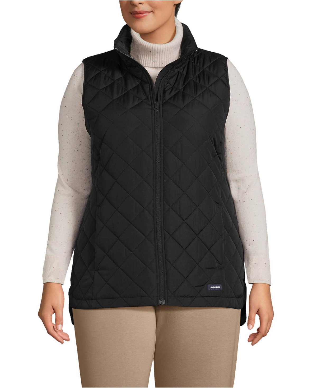 Lands end plus size vest new arrivals