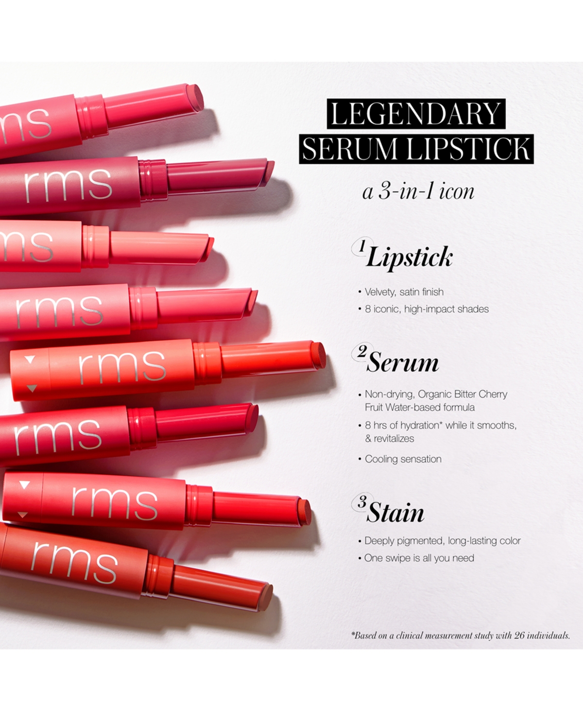 Shop Rms Beauty Legendary Serum Lipstick In Miranda