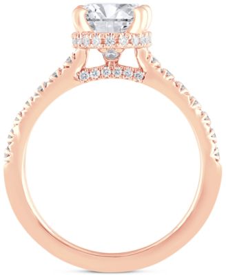 Certified Lab Grown Diamond Oval Engagement Ring (2-1/2 ct. t.w.) in 14k Gold