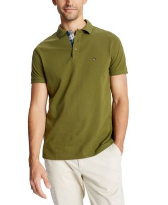 Check placket polo shirt on sale