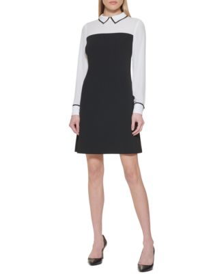 Tommy Hilfiger Women s Collared Sheath Dress Macy s