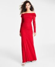 Macy's red prom dresses cheap