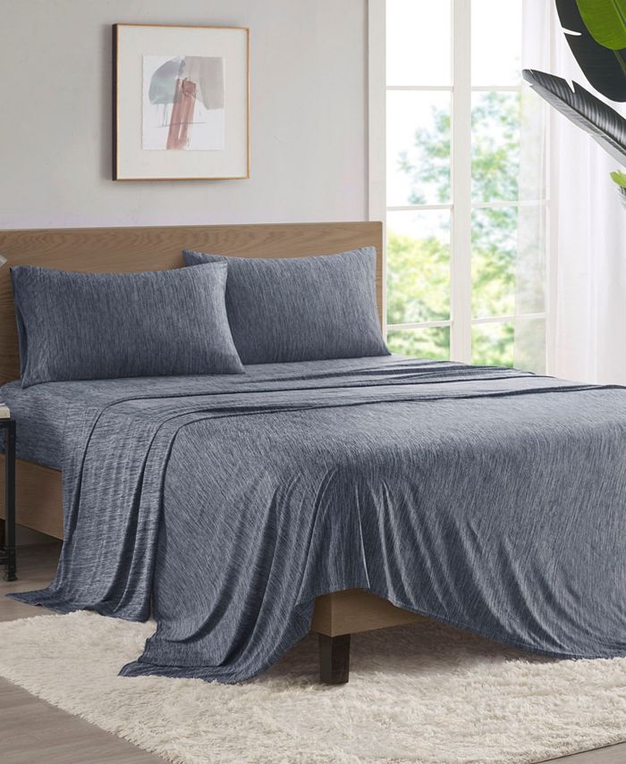 Urban Habitat Comfort Cool Jersey Knit Nylon Blend 3Piece Sheet Set