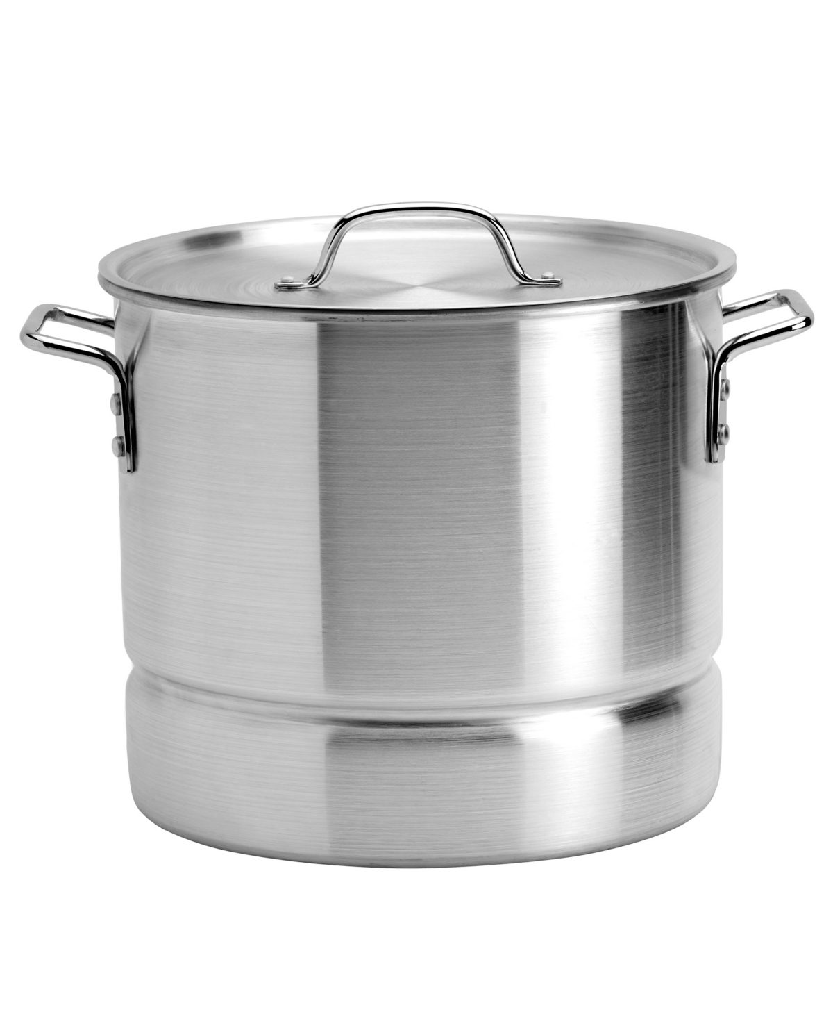 Infuse Latin Aluminum 3 Piece 20 Quart Steamer Set In Silver