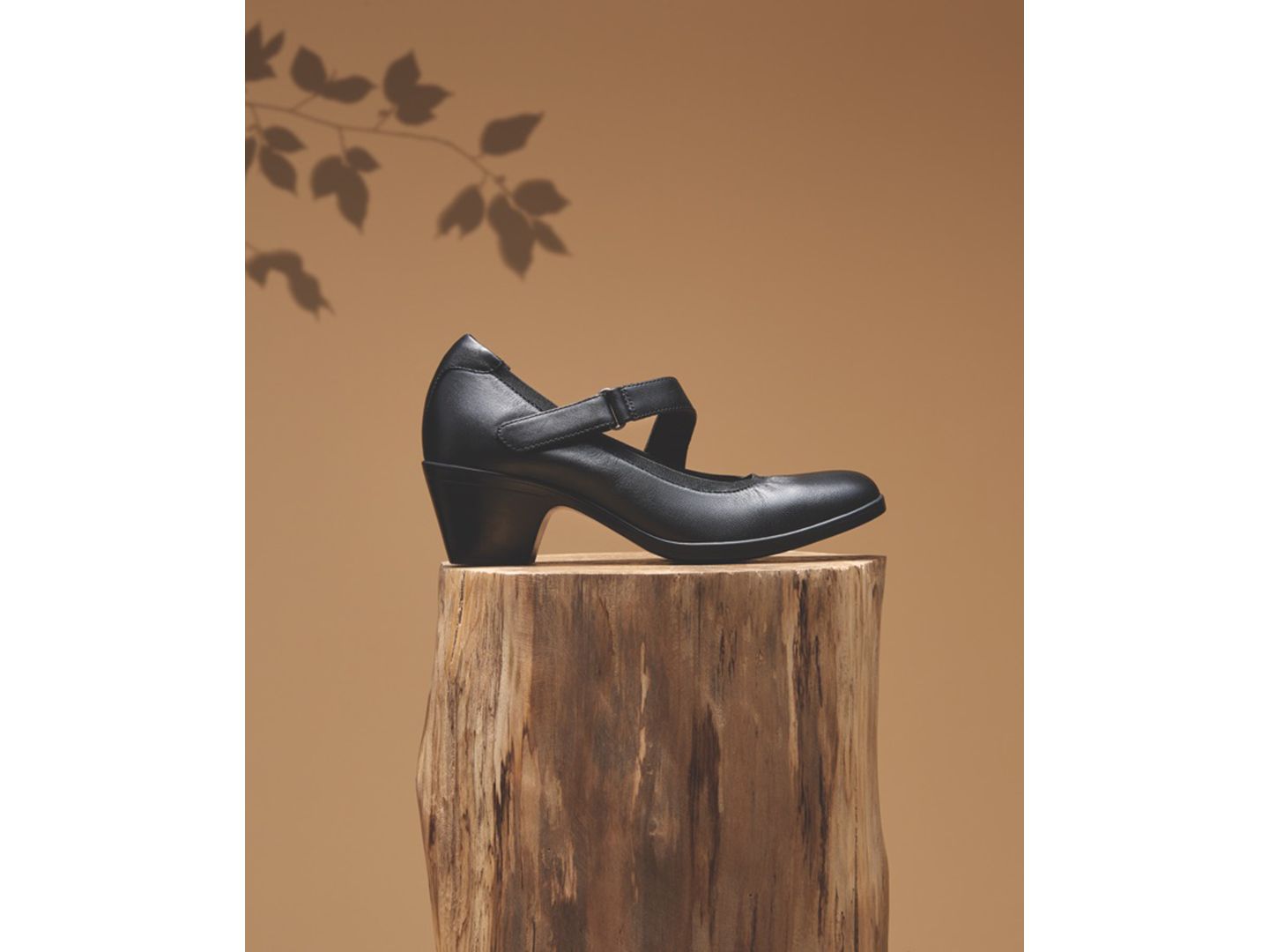 Женские туфли Clarks Emily Mabel Asymmetric Mary Jane, цвет: Чёрный кожаный — фото 9