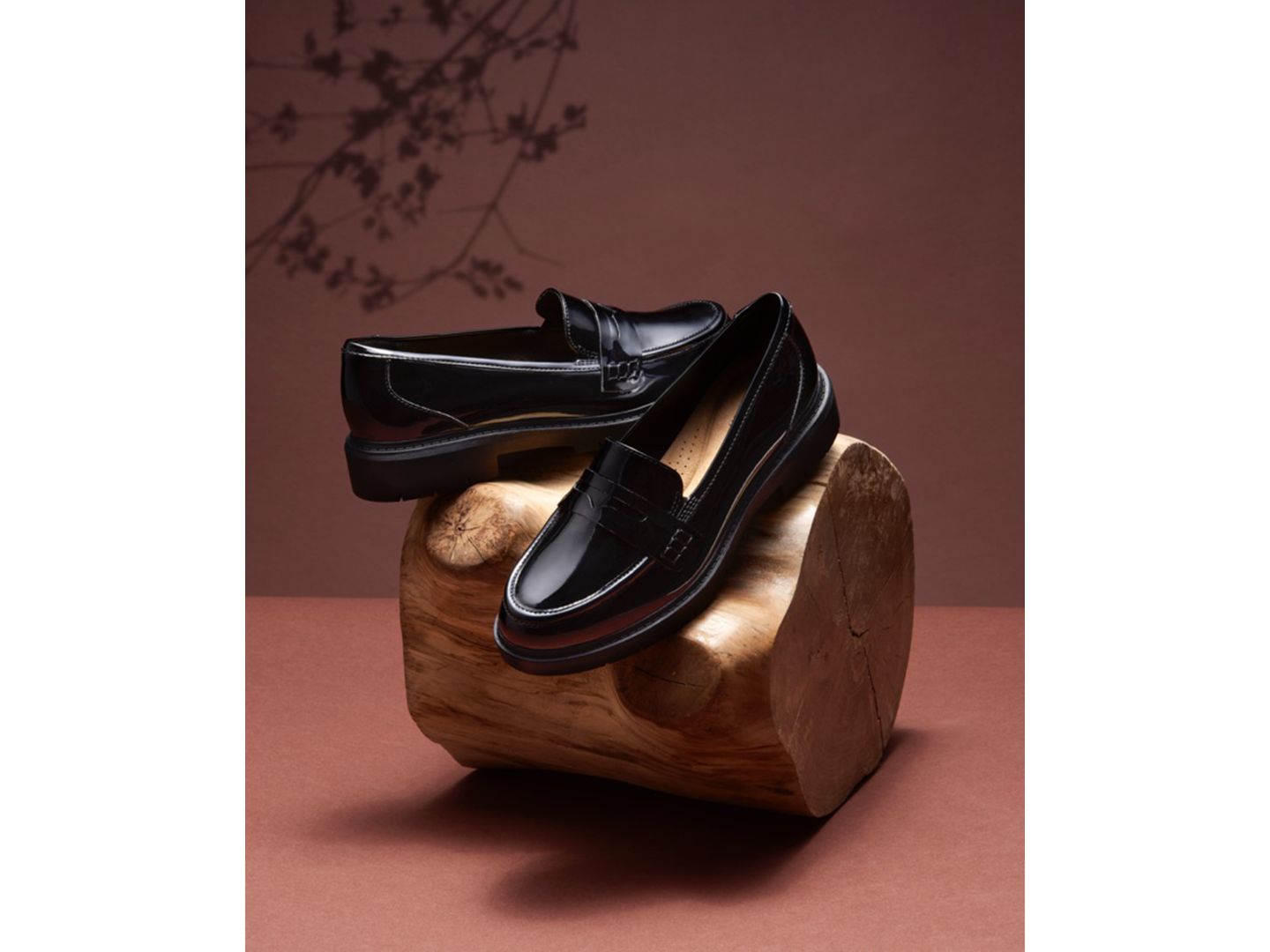 Женские туфли Clarks Westlynn Ayla Round-Toe Penny, цвет: Чёрный — фото 7