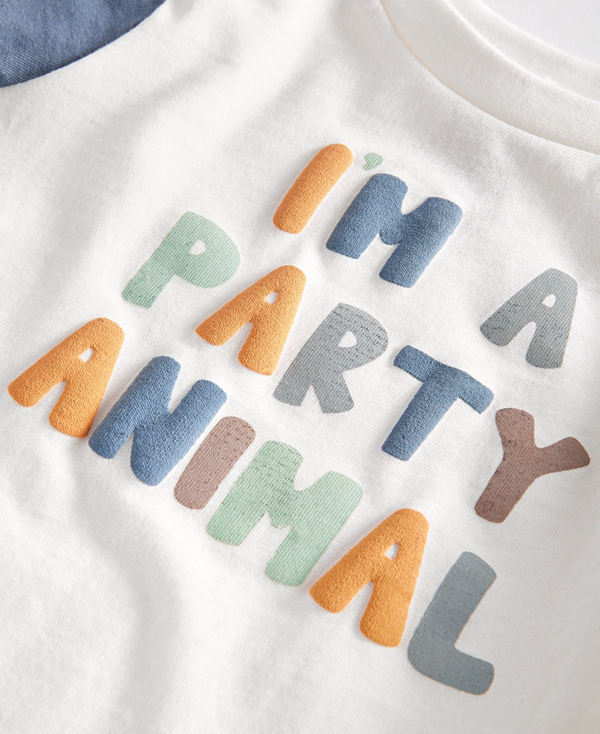 Shop First Impressions Toddler Boys Party Animal Shirt, Created For Macy's In Angel White