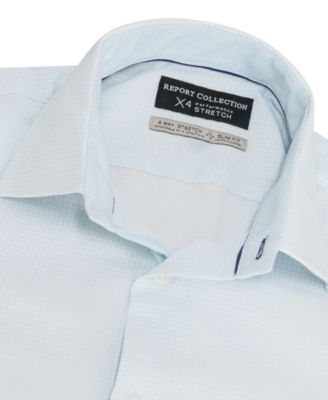 Men's Slim-Fit Circle-Print Shirt