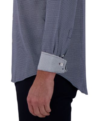 Men's Slim-Fit Check-Print Shirt