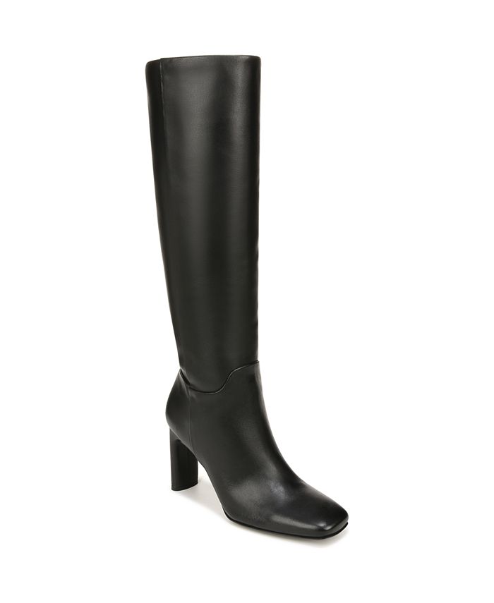 Macy's black knee high boots online