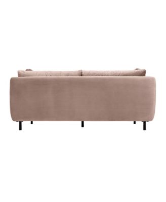 Serenity 79" Velvet with Metal Legs Sofa