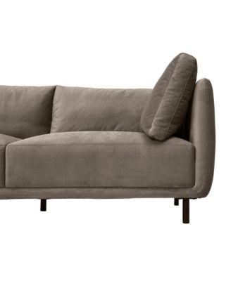 Serenity 79" Velvet with Metal Legs Sofa