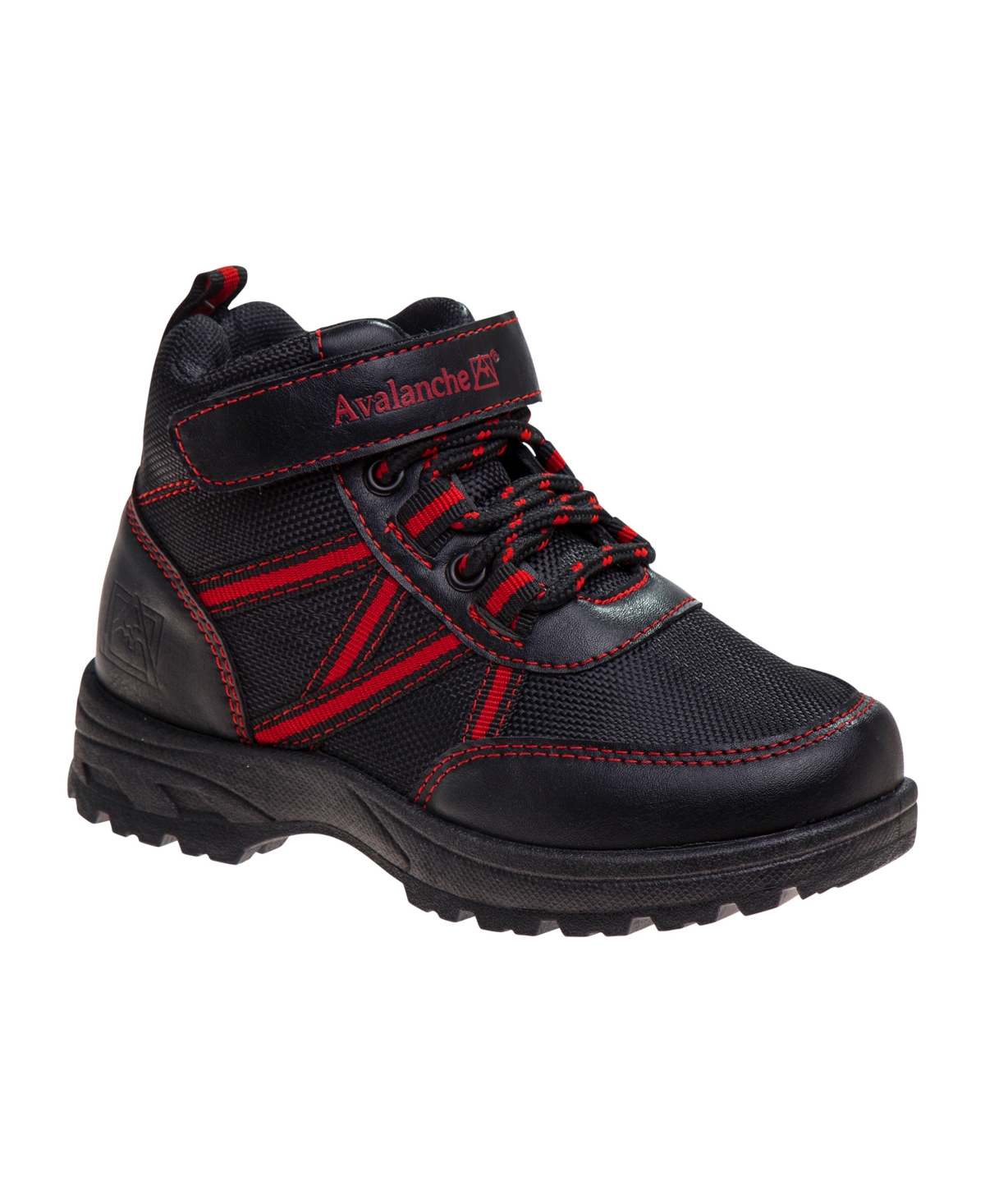 Avalanche Kids' Little Boys Hiker Boots In Black,red