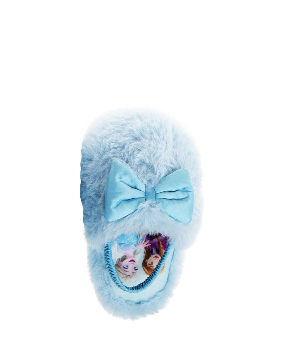 Disney Little Girls Frozen Elastic Back Strap Dual Sizes Slippers