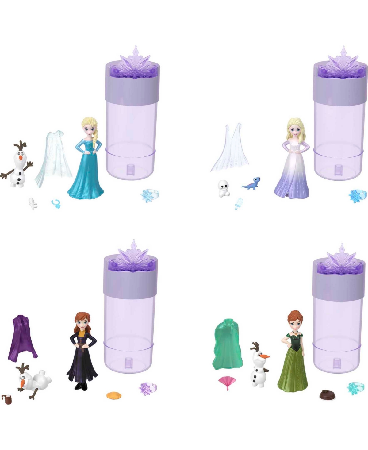 Disney Princess Kids' Disney Frozen Snow Color Reveal Small Dolls-style May Vary In Multi-color